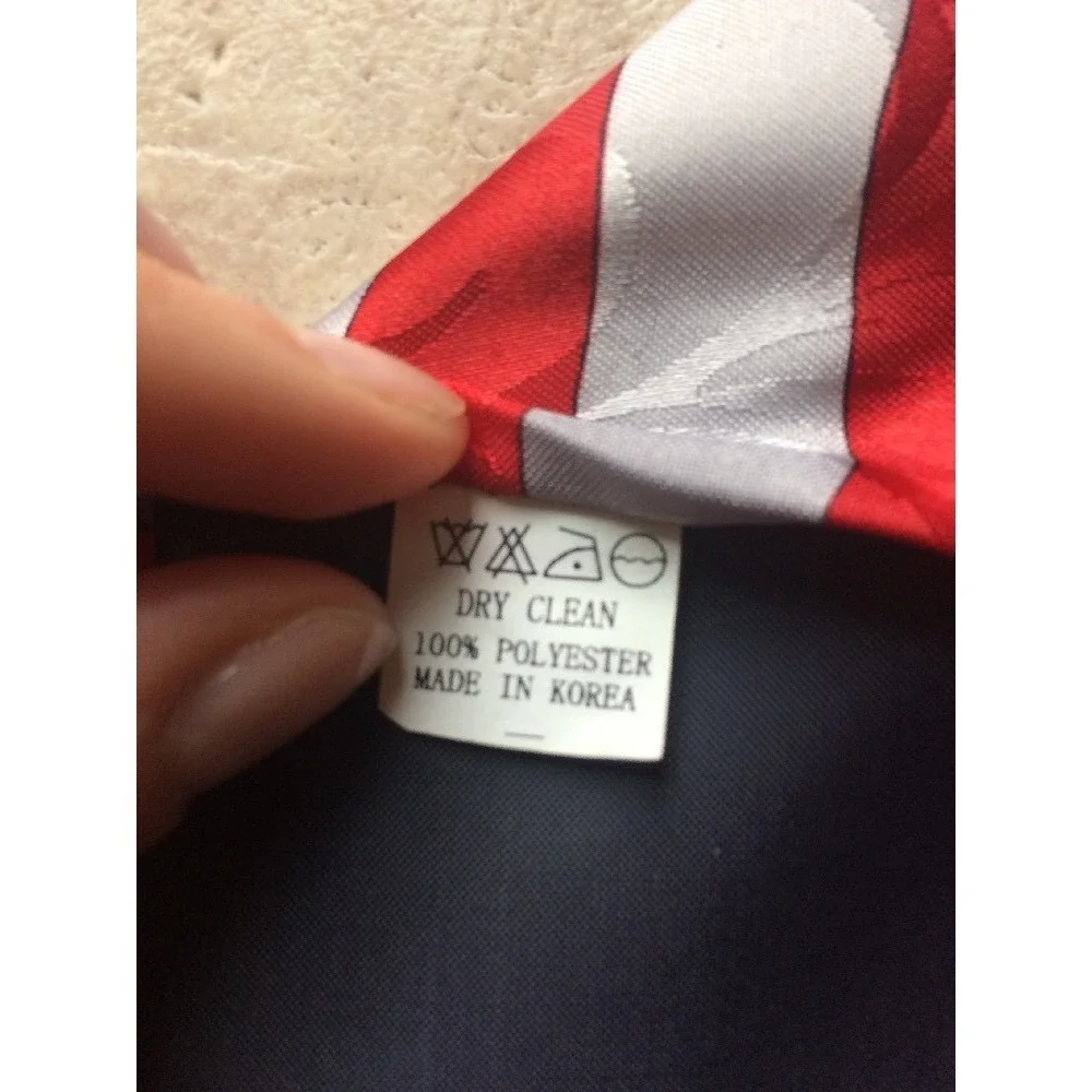 Patriotic Tie American Flag Bold Eagle